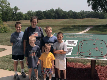 Chambers Family at Mound City