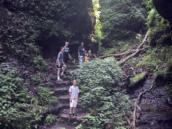 Chambers Family at 7 Caves, Bainbridge, Ohio